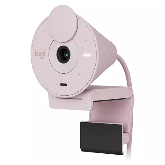 LM-Cámara Webcam Logitech Brio 300 1920x 1080 Pixeles USB-C Rosa