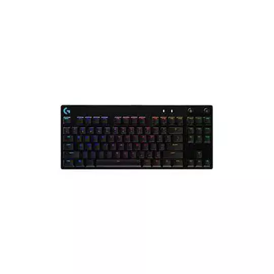 Teclado Gamer Logitech G Pro RGB Mecánico Alámbrico Negro (Inglés)