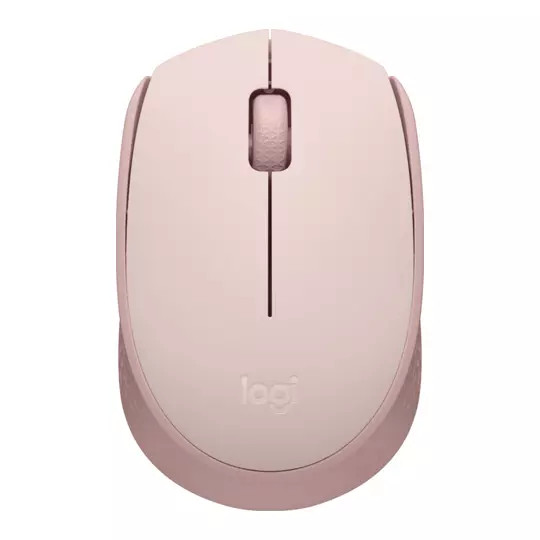 Mouse Logitech M170 Inalámbrico 1.000 DPI RF Rosa