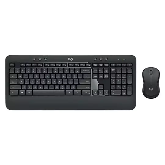Kit de Teclado y Mouse Logitech MK540 Advance, RF Inalámbrico USB Negro/Blanco
