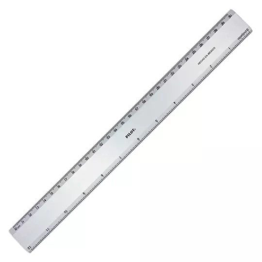 Regla metálica de aluminio Pilot de 30 cm