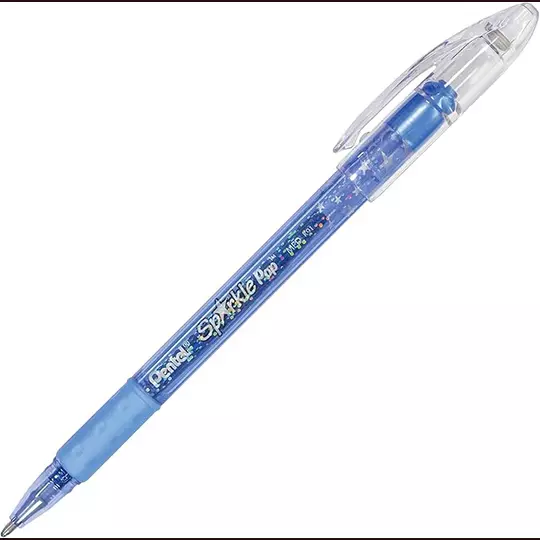 Boligrafo stick Pentel Sparklepop coloremetalico surtidos punto 1.0 caja 12 pz