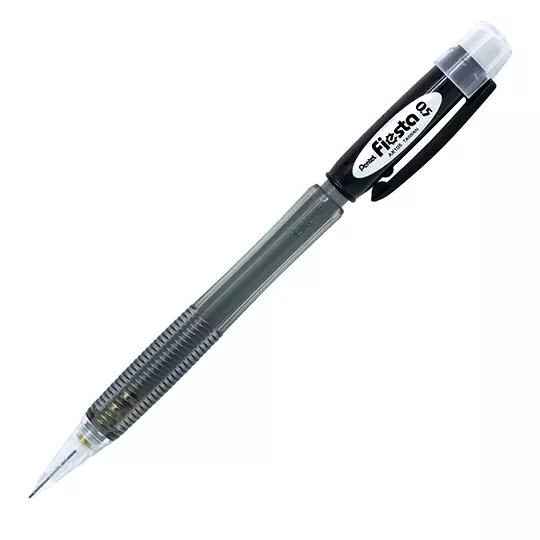 Lapicero Pentel fiesta, punta 0.5 mm, color negro, 1 pieza