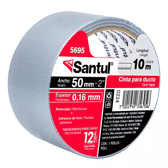 Cinta para ducto santul para ducto 10 m.