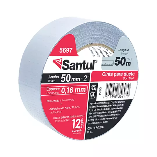 Cinta para ducto santul 50 m.