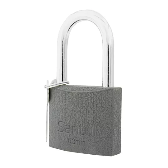 Candado SANTUL cuerpo de hierro 63mm 1PZGancho Largo