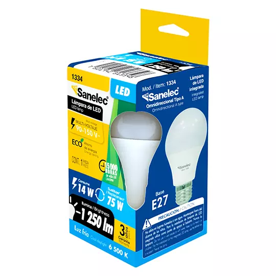 Foco led santul 14 w luz fría santul.
