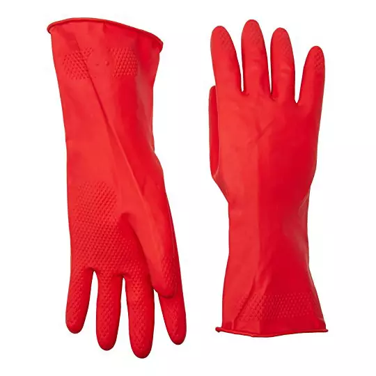 Guantes antiderrapantes Santul rojos medianos
