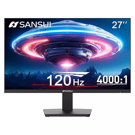 Monitor SANSUI de 27 Pulgadas FHD 1080p USB Tipo C