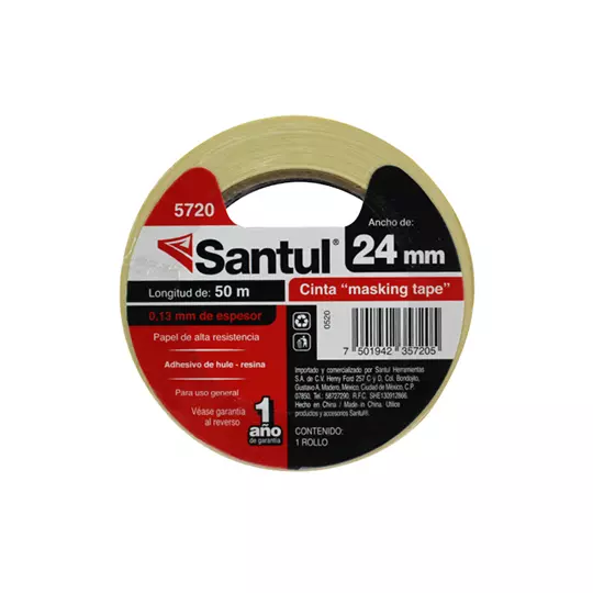 Masking tape SANTUL 24MM X 50M.