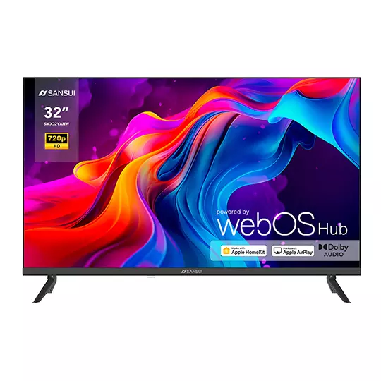 Pantalla Sansui HD de 32 pulgadas.