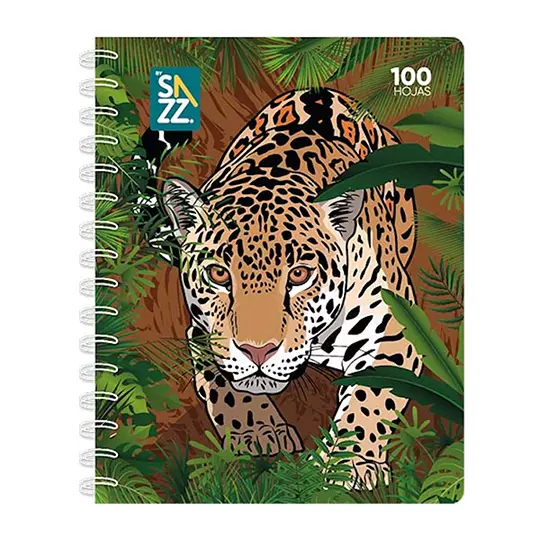 Cuaderno profesional SAZZ Universo doble arillo cuadro chico C5 con 100 hojas