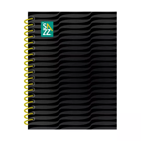 Cuaderno profesional SAZZ Classic pasta dura raya con 100 hojas