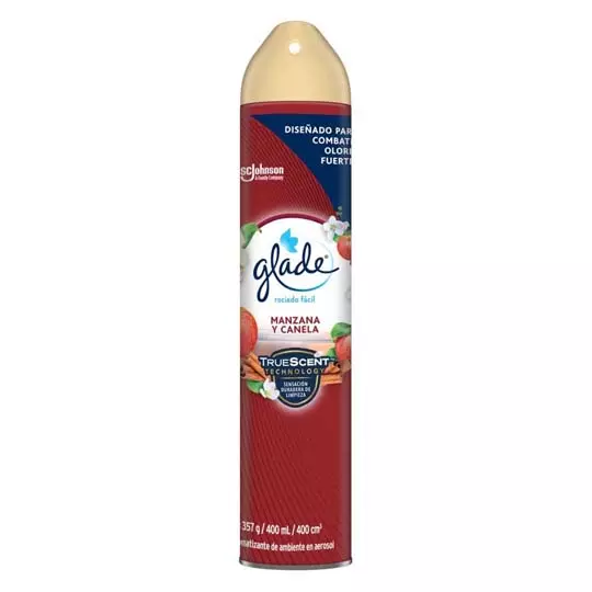 Glade Aerosol Ambiente 400 ml Manzana y Canela