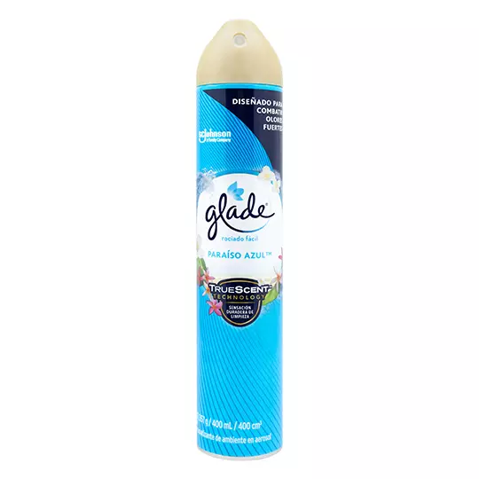 Aerosol paraiso azul Glade 400 ml.