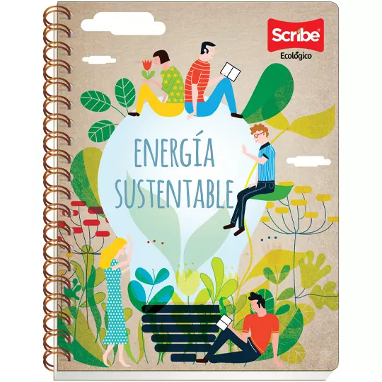 Cuaderno profesional SCRIBE Ecológico raya con 100 hojas