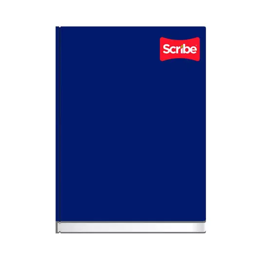 Cuaderno forma francesa SCRIBE Clásico cosido cuadro chico (5 mm), con 192 hojas