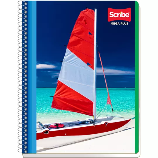 Cuaderno profesional SCRIBE Mega plus cuadro chico (5 mm) con 100 hojas