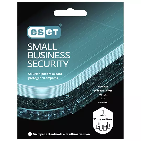 Licencia Física ESET Small Business Security 10 Licencias 1A