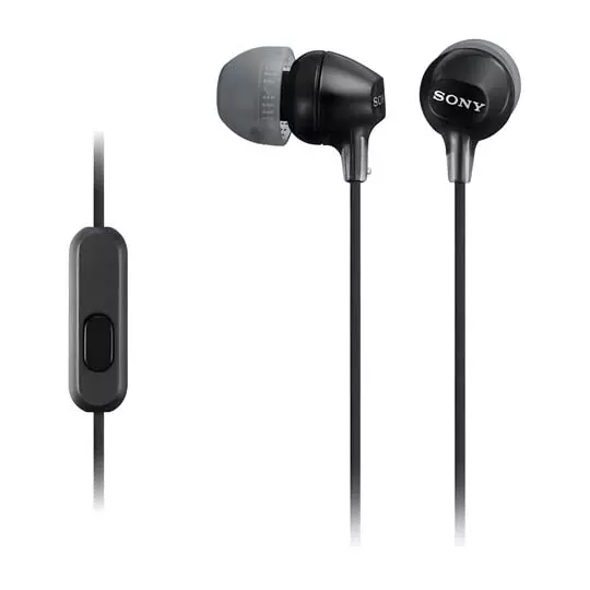 AUDÍFONOS SONY ALÁMBRICOS COLOR NEGRO.