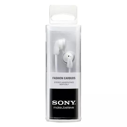 AUDÍFONOS SONY ALÁMBRICOS COLOR BLANCO.