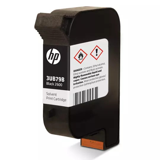 TINTA INDUSTRIAL HP 2600 CARTUCHO DE IMPRESIÓN SOLVENTE