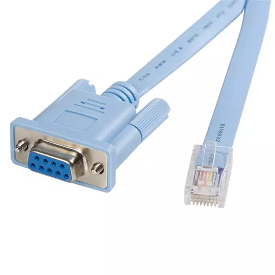 LM-CABLE RJ45 A SERIAL DB9 1.8M M-H STARTECH.COM