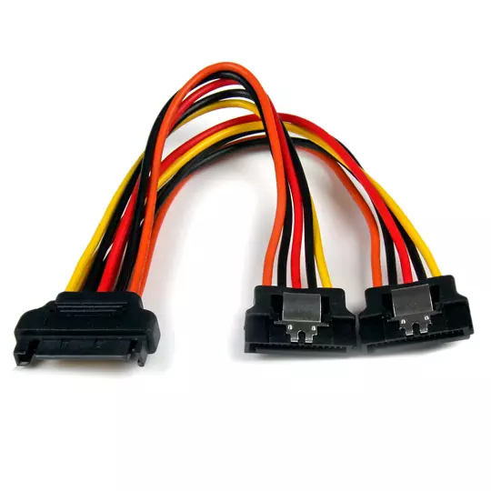 Cable Startech 0.15m divisor de alimentación SATA.