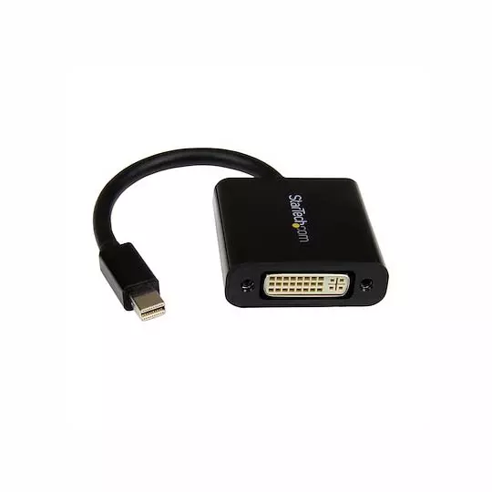 LM-ADAPTADOR STARTECH MINI DISPLAYPORT 1 MACHO - DVI-I HEMBRA 1080P NEGRO