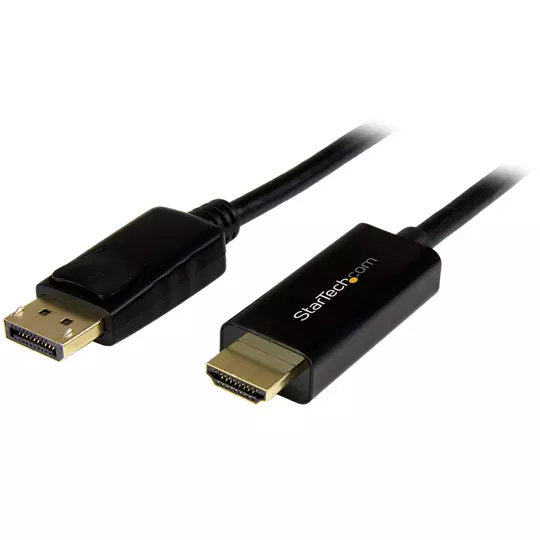Cable Startech DP a HDMI de 2m Ultra 4K Negro.