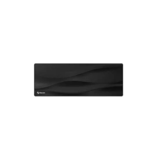 Mouse pad STEREN tapete de color negro.