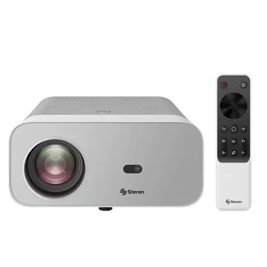 Proyector multimedia STEREN con 300 ANSIIm full HD y bluetooth