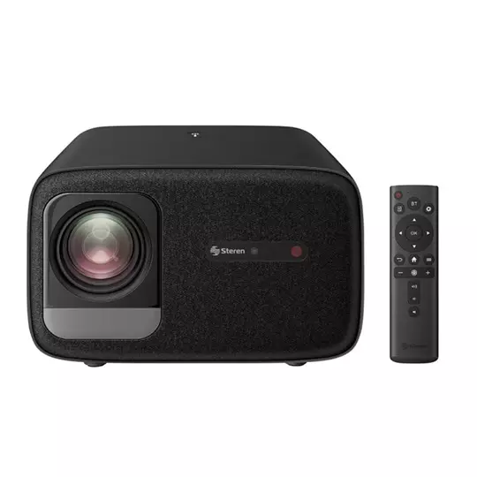 Proyector multimedia STEREN Home Teacher con 1100 ANSI Im enfoque automático