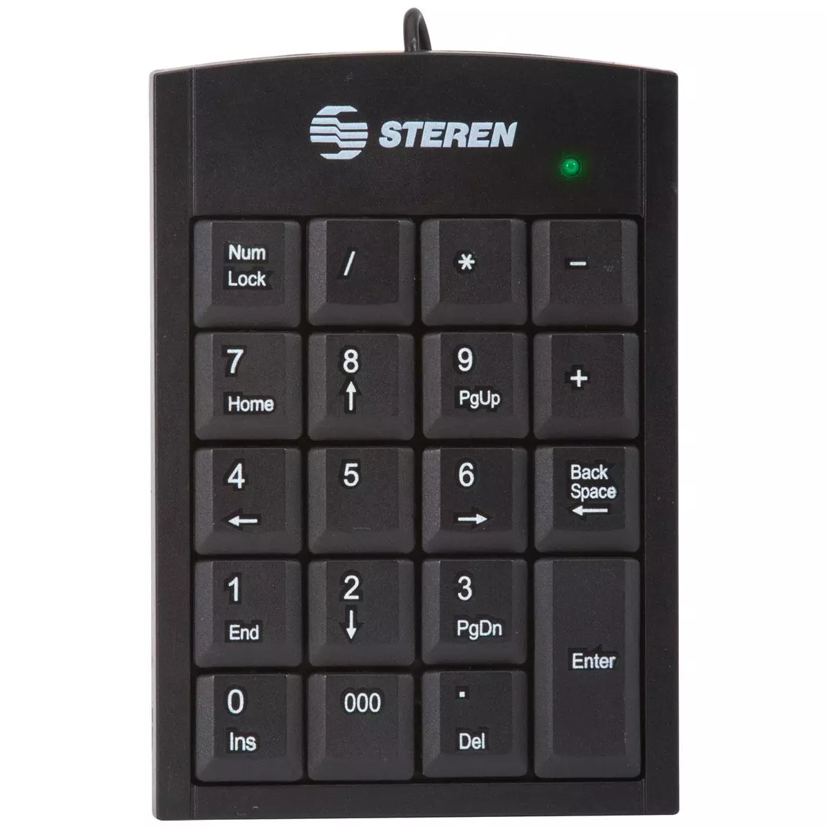 Teclado numérico de usb STEREN 1 pieza.