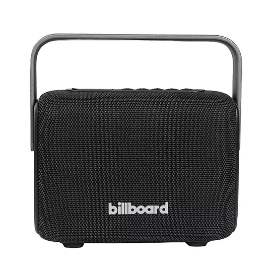 Bocina Portatil BILLBOARD  Mod. Carbono Reflect color negro