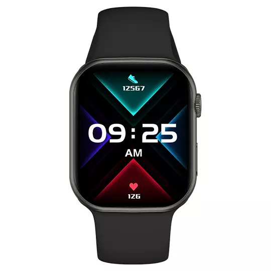 Smartwatch STF mod.Kronos Element pantalla Amoled2" resistencia IP67 color Negro