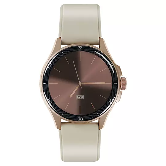 Smartwatch STF mod.Kronos Oblivion pantalla 1.43" resistencia IP68 color Biege