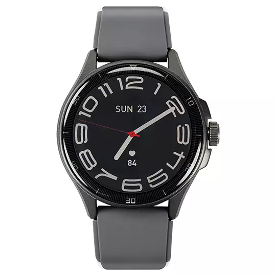 Smartwatch STF mod.Kronos Oblivion pantalla 1.43" resistencia IP68 color Negro