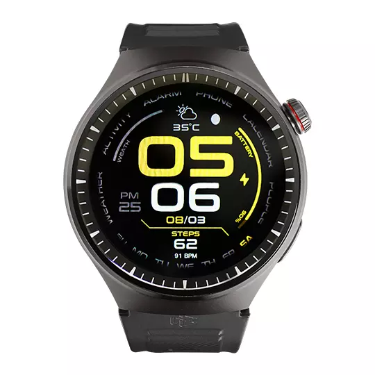 Smartwatch STF mod. Kronos Speed pantalla1.43" resistencia IP68 color Negro
