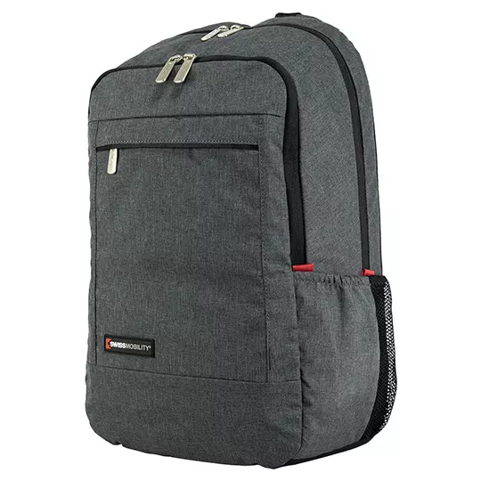 Mochila porta laptop Swissmobility JONES15.6" color gris