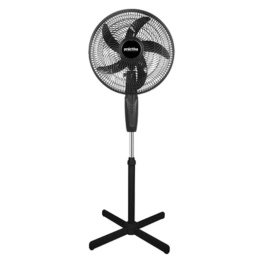Ventilador de pedestal TAURUS 16 pulgadas negropractika