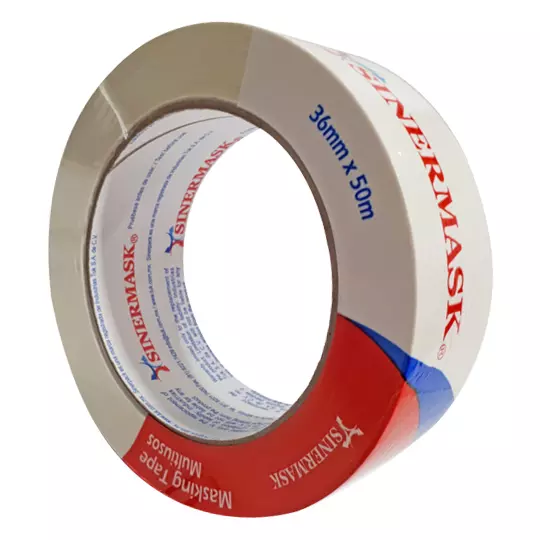 másking tape tipo 106 TUK "Sinermask" 36mm x 50m, lor blanco, 1 pza