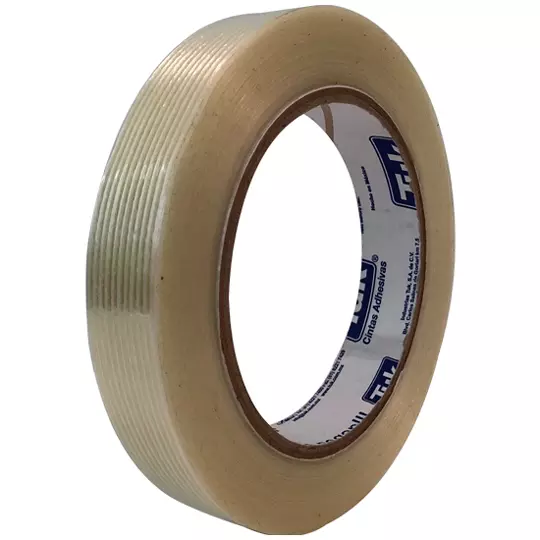 Cinta 198 de empaque TUK 18mm x 50m , color blanco, 1 pza
