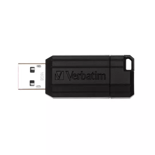 Memoria verbatim flash USB pinstripe de 16 GB