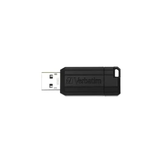 MEMORIA FLASH USB PINSTRIPE DE 128 GB  NEGRO