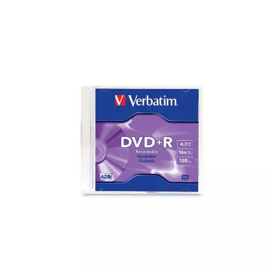 Disco Verbatim DVD+R 4.7GB 16x individual
