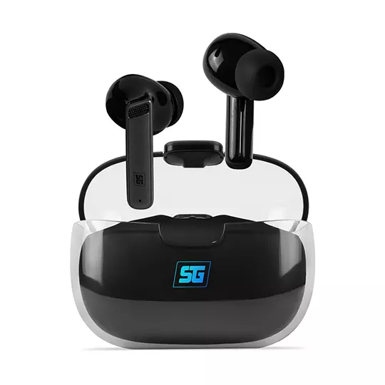 Audífonos Vorago stg ESB-301-pro tws bluetooth manos libres  ipx6 led 35 hrs