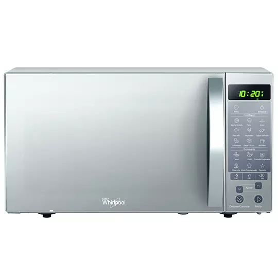 Horno Microondas Whirlpool 1.1 Pies, Plata, WM1211DE