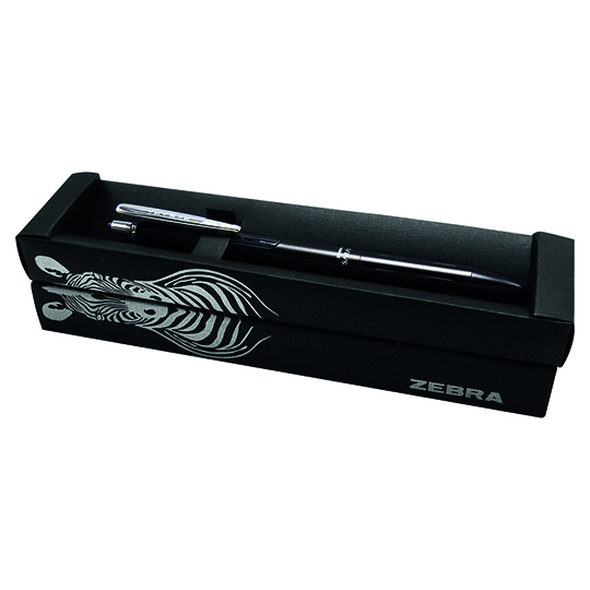 Bolígrafo de gel ZEBRA SARASA Grand punto mediano 0.7 mm negro estuche c/1 pz
