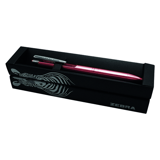 LM-Bolígrafo de gel ZEBRA SARASA Grand punto mediano 0.7 mm rosa estuche c/1 pz